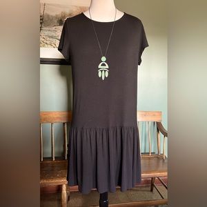 H&M  Little Black T-SHIRT DRESS ☀️ SZ 10
